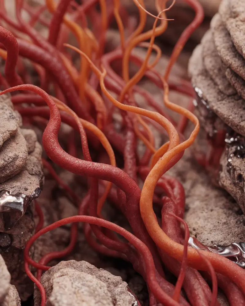 Sedimentary Vascular Matrix by Walid Aziz Basharyar