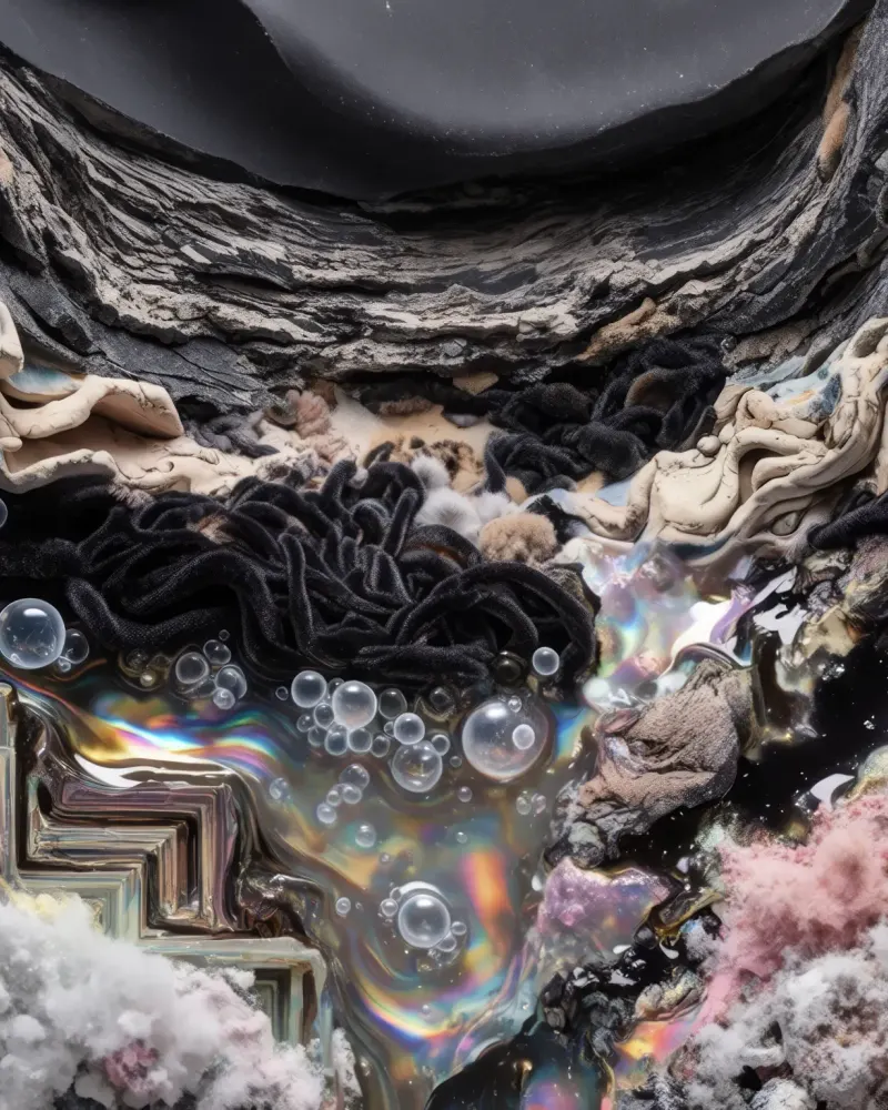 Stratified Bedrock by Walid Aziz Basharyar