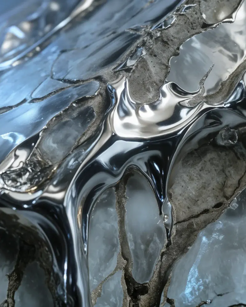 Molten Veins by Walid Aziz Basharyar