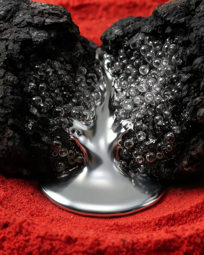 Split Geode by Walid Aziz Basharyar