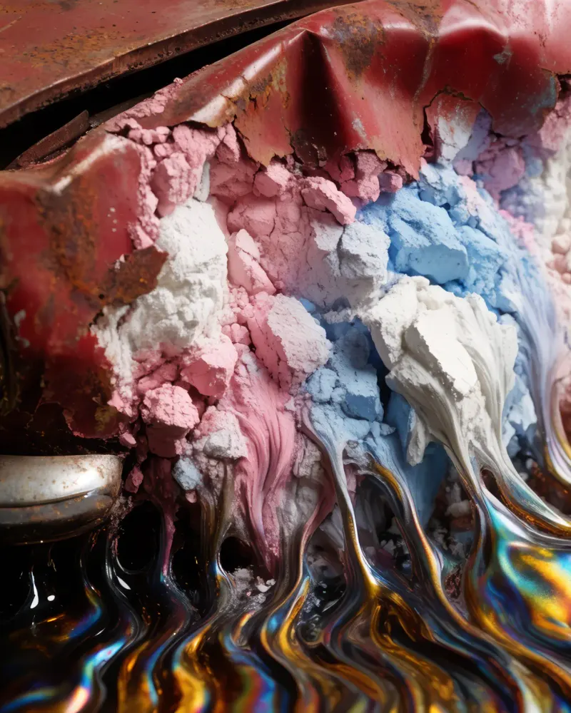 Chalky Meltdown by Walid Aziz Basharyar