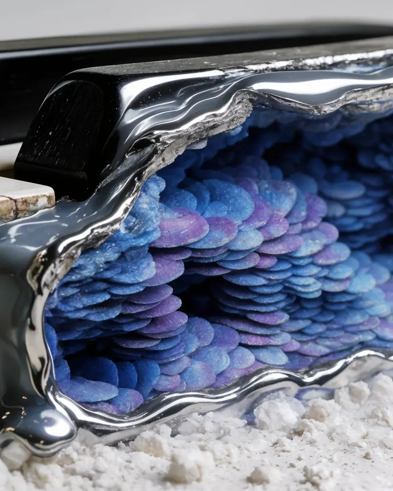 Synthetic Geode by Walid Aziz Basharyar