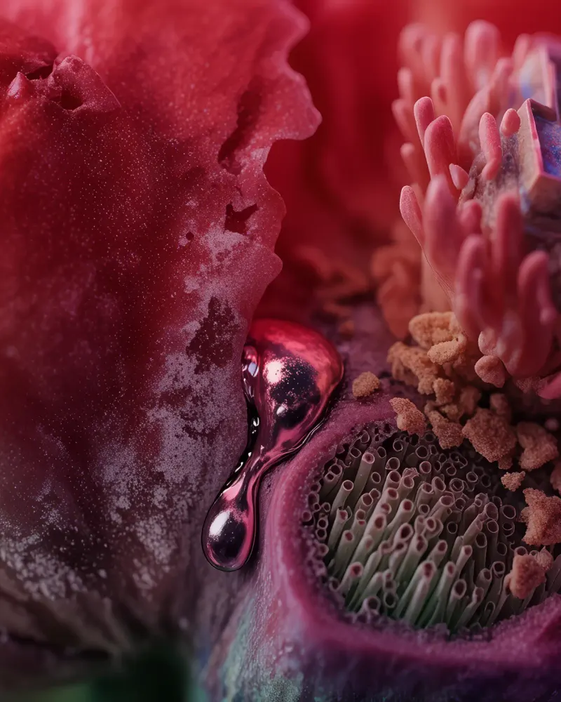 Mineral Blossom by Walid Aziz Basharyar