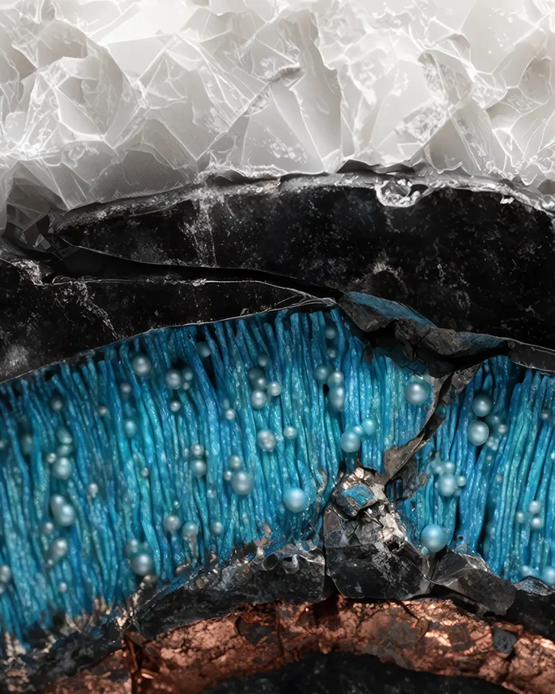 Fibrous Strata by Walid Aziz Basharyar