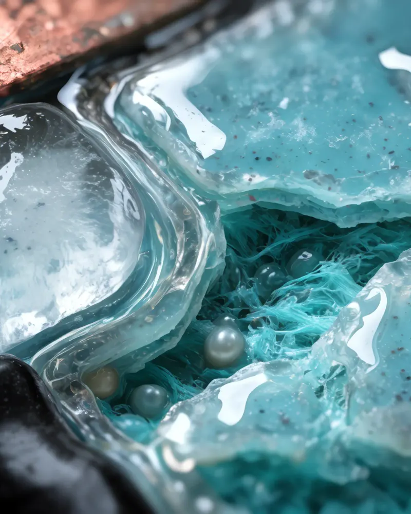 Glacial Network by Walid Aziz Basharyar