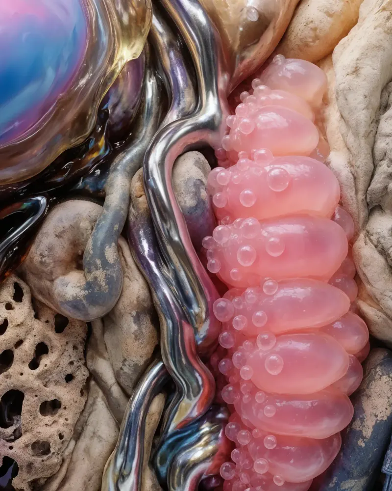 Fleshy Strata by Walid Aziz Basharyar