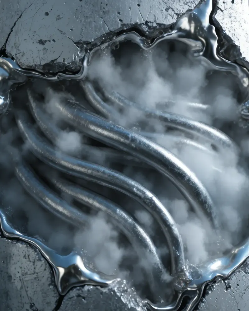 Ruptured Cylinder by Walid Aziz Basharyar