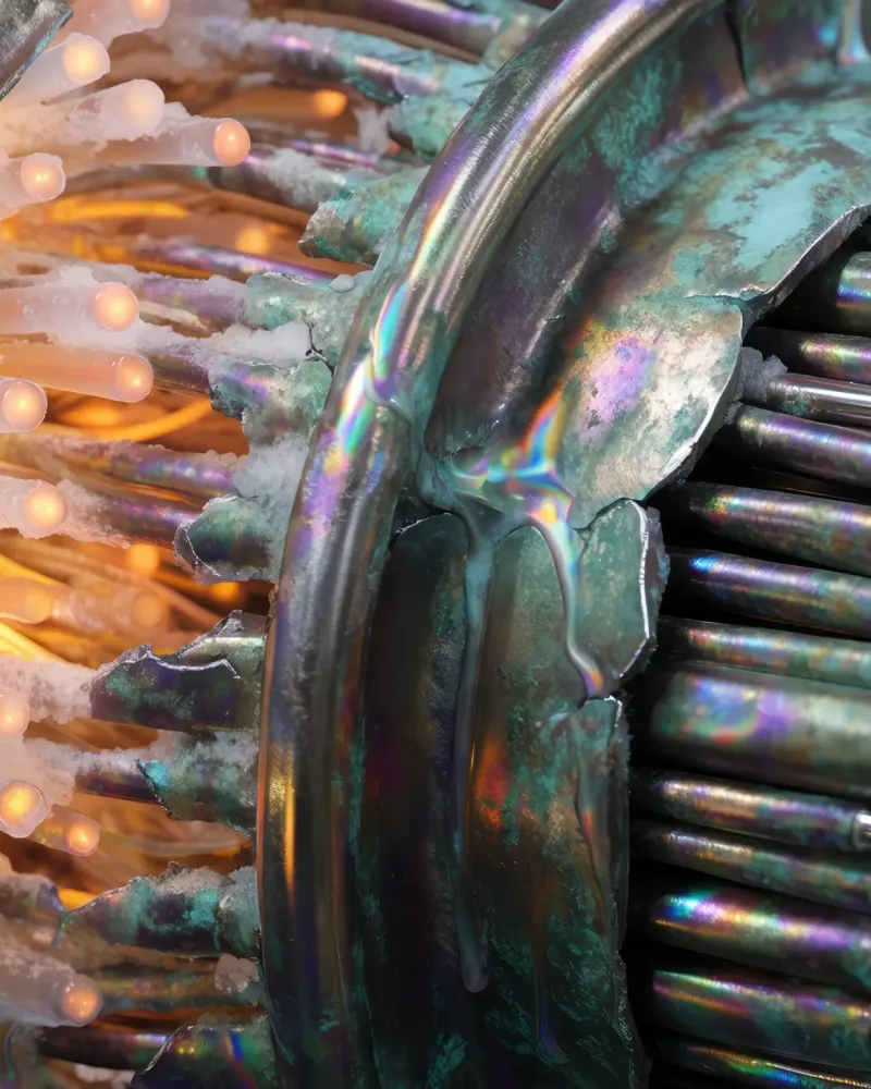 Ruptured Core Casing by Walid Aziz Basharyar