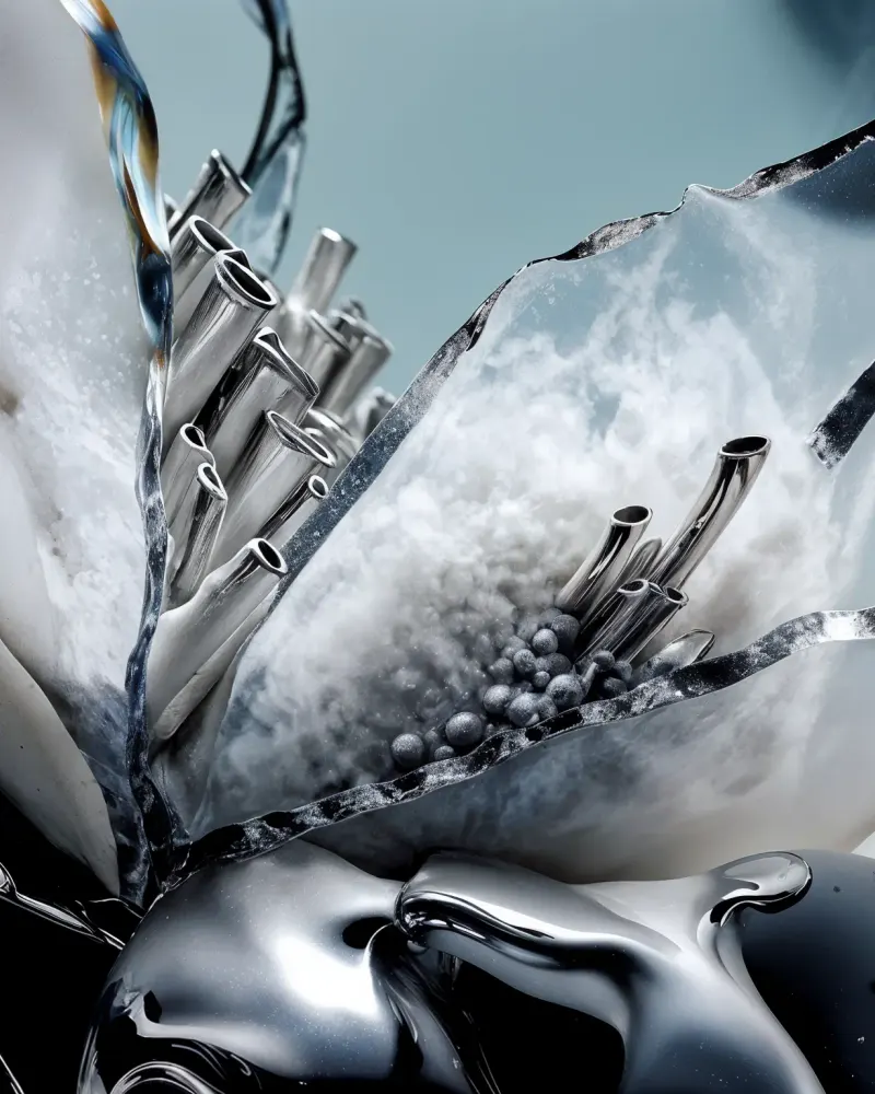 Fractured Organic Framework by Walid Aziz Basharyar
