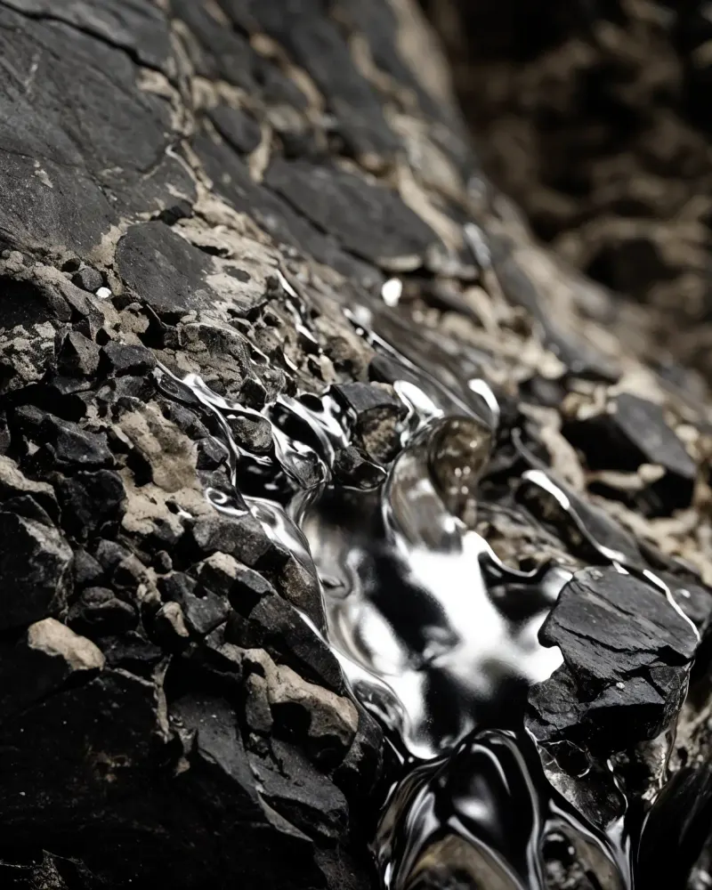 Crystalline Sediment Fracture by Walid Aziz Basharyar
