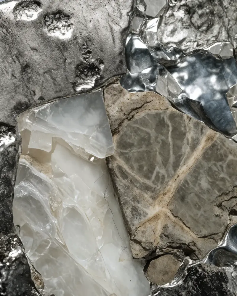 Metallic Geode Fracture by Walid Aziz Basharyar