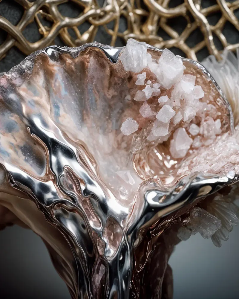 Engineered Crystalline Bloom by Walid Aziz Basharyar