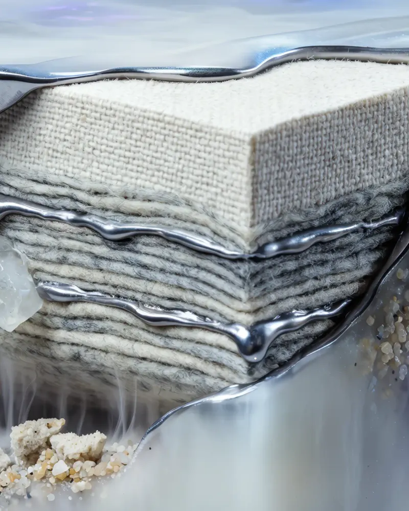 Engineered Fabric Strata by Walid Aziz Basharyar