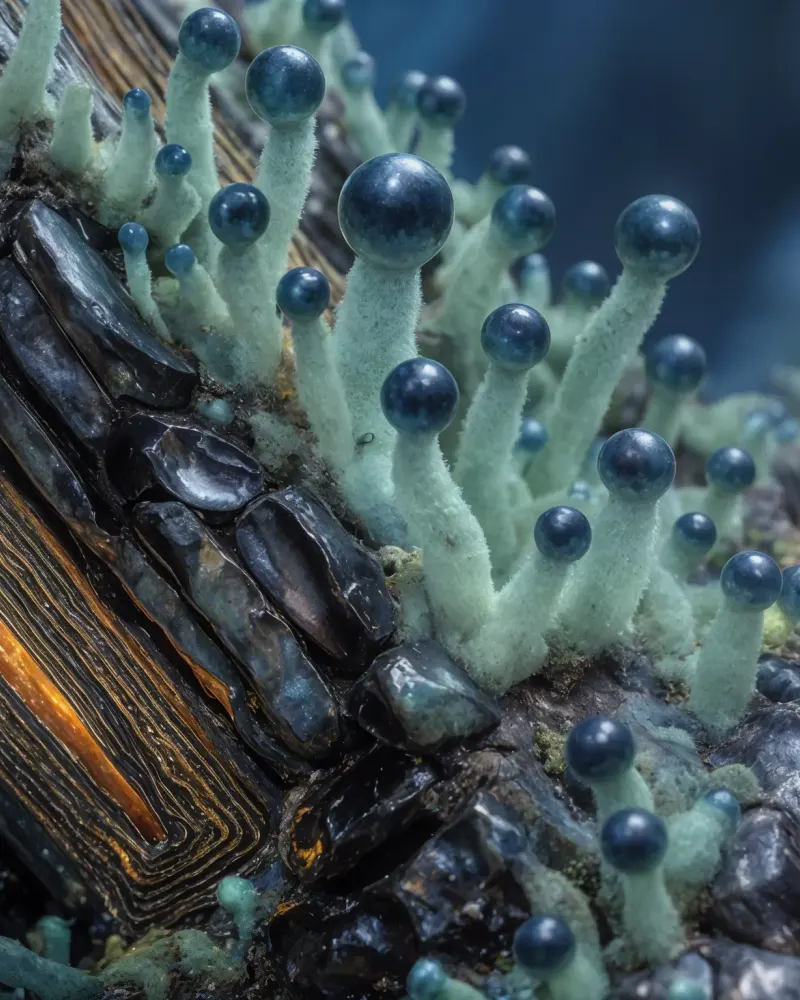Fibrous Spore Pathway by Walid Aziz Basharyar