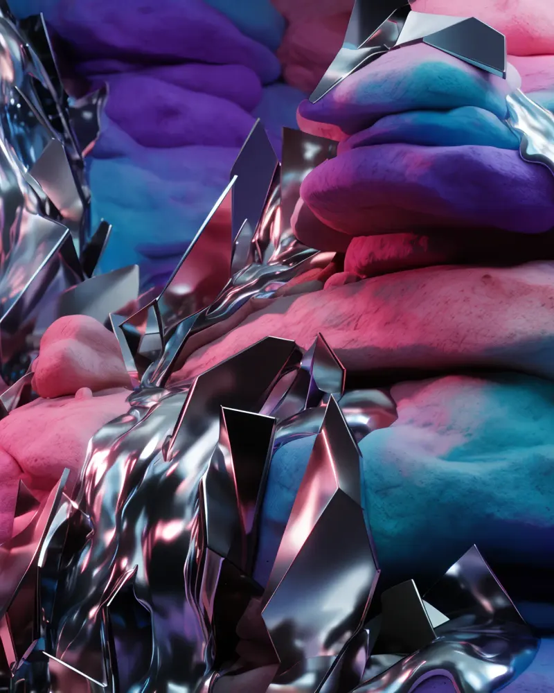 Fractured Mineral Strata by Walid Aziz Basharyar