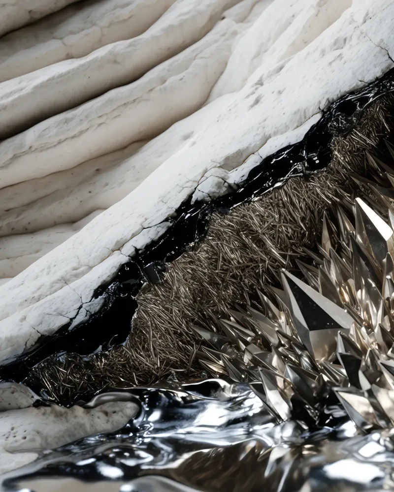 Spiked Topographic Divide by Walid Aziz Basharyar
